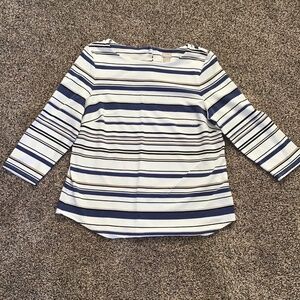 Chico’s 3/4 Sleeve Top Sz XL